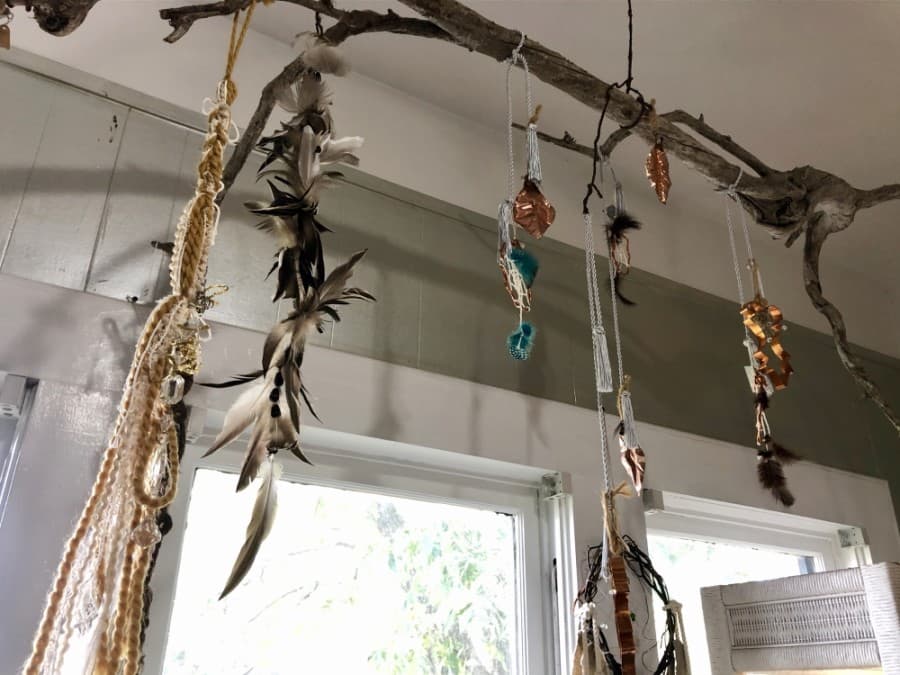 The shop sells decorative pieces for the home, as well. (Sally Grace Holtgrieve/Community Impact Newspaper)
