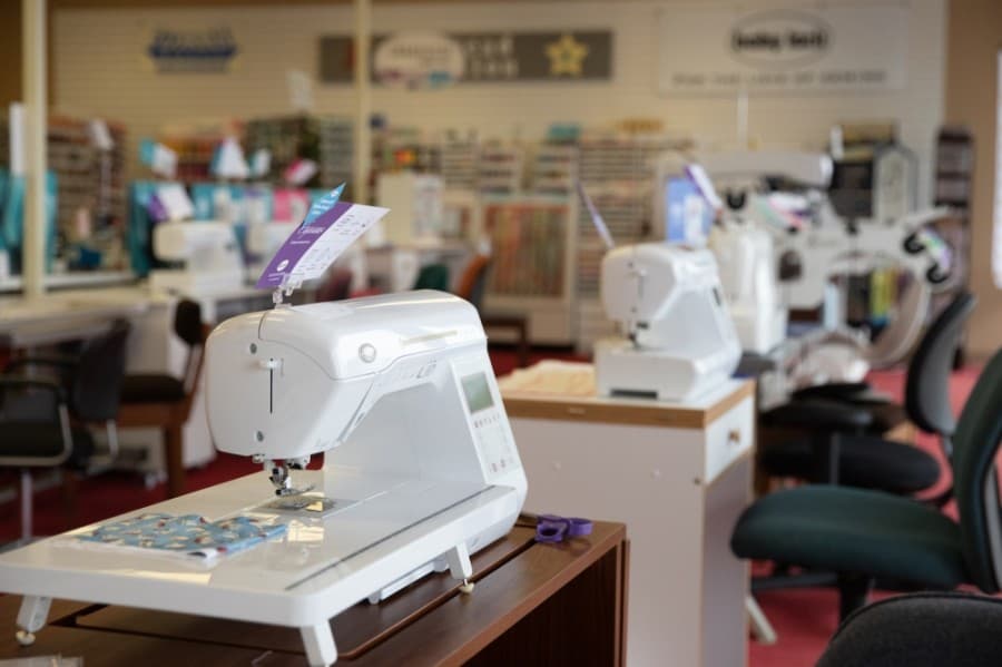 The business sells machines of various types, sizes and skill levels for local sewers, quilters and embroiders. (Liesbeth Powers/Community Impact Newspaper)