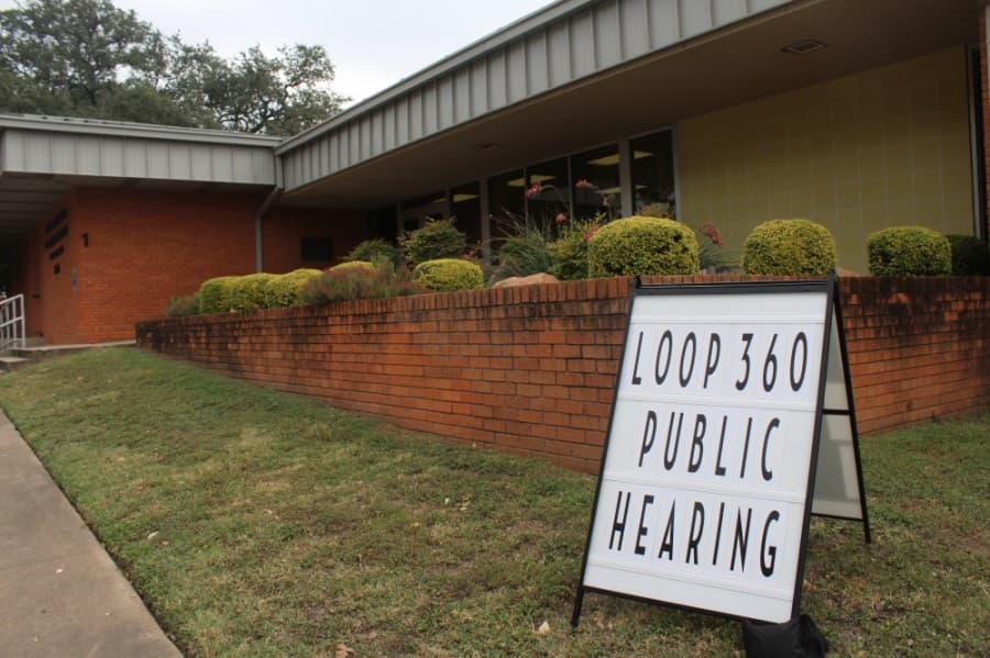 Comment period for Loop 360 Program at RM 2222, Courtyard Drive opens