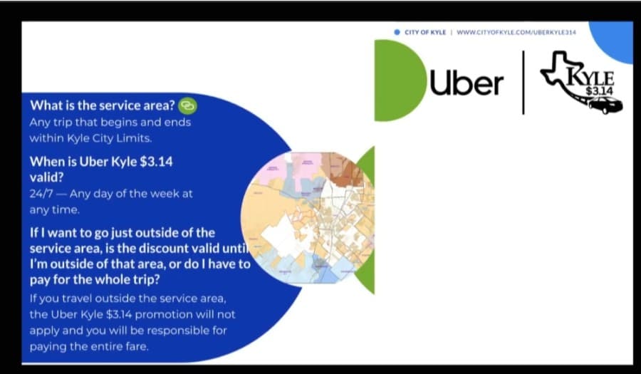 City of Kyle creates ride-sharing deal with Uber
