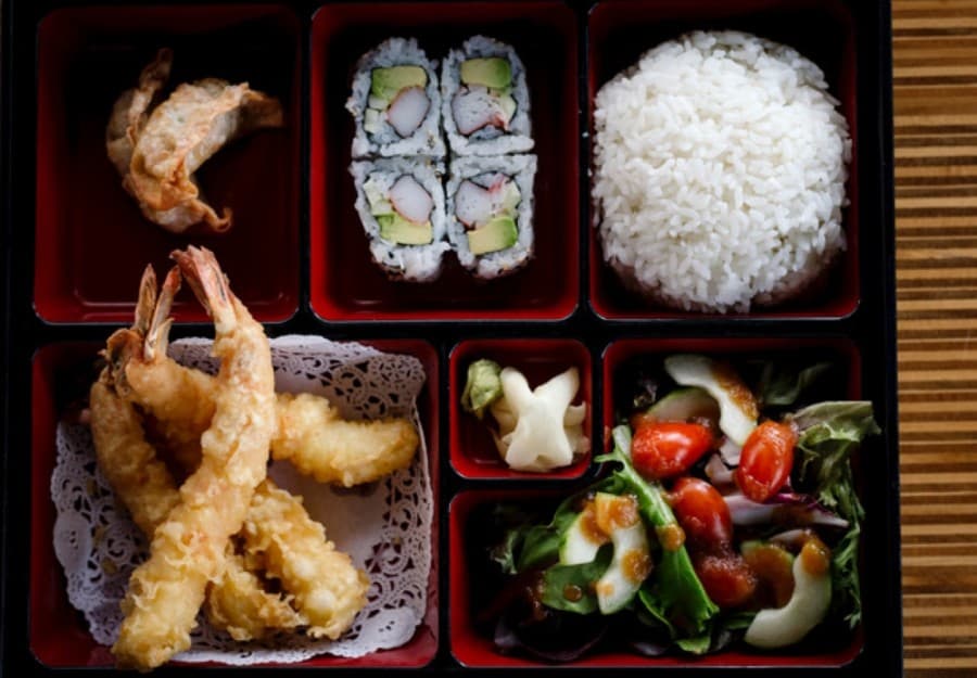 Lunch bento boxes are $10 and up. (Courtesy Kai Sushi)