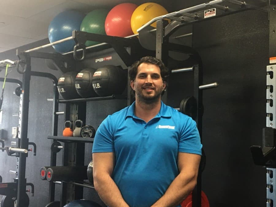 Seena Khonsari opened StrongFound Personal Training in March 2016 in Pearland. (Haley Morrison/Community Impact Newspaper)