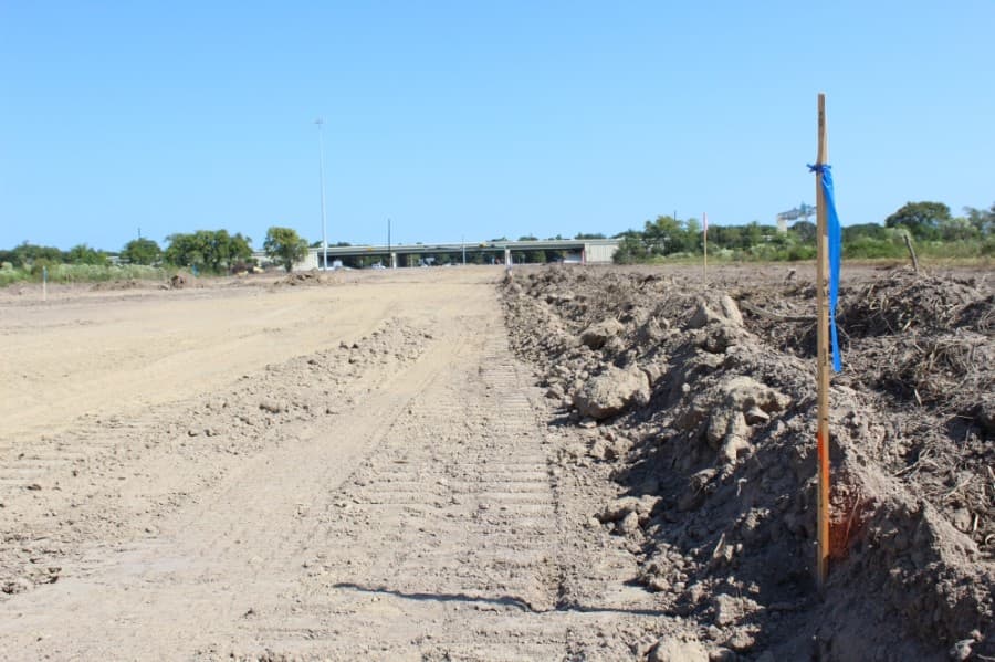 Road work begins at future site of Dunham Pointe master-planned community