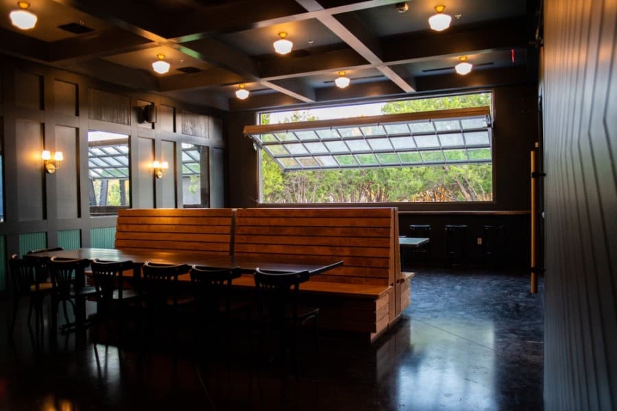  Meanwhile Brewing Co. has indoor and outdoor seating. (Courtesy Meanwhile Brewing Co.)