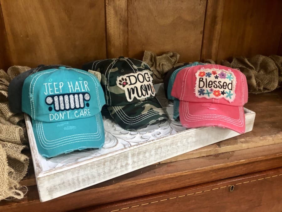 Merchandise is made by Stevens, comes from other artists, vendors or wholesalers. (Sally Grace Holtgrieve/Community Impact Newspaper)