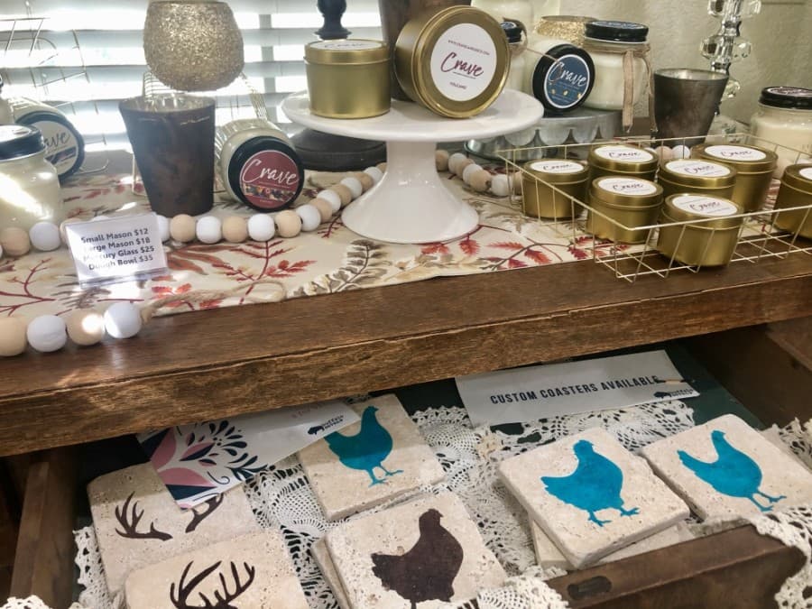 Stevens continues to take goods to market days as well. (Sally Grace Holtgrieve/Community Impact Newspaper)