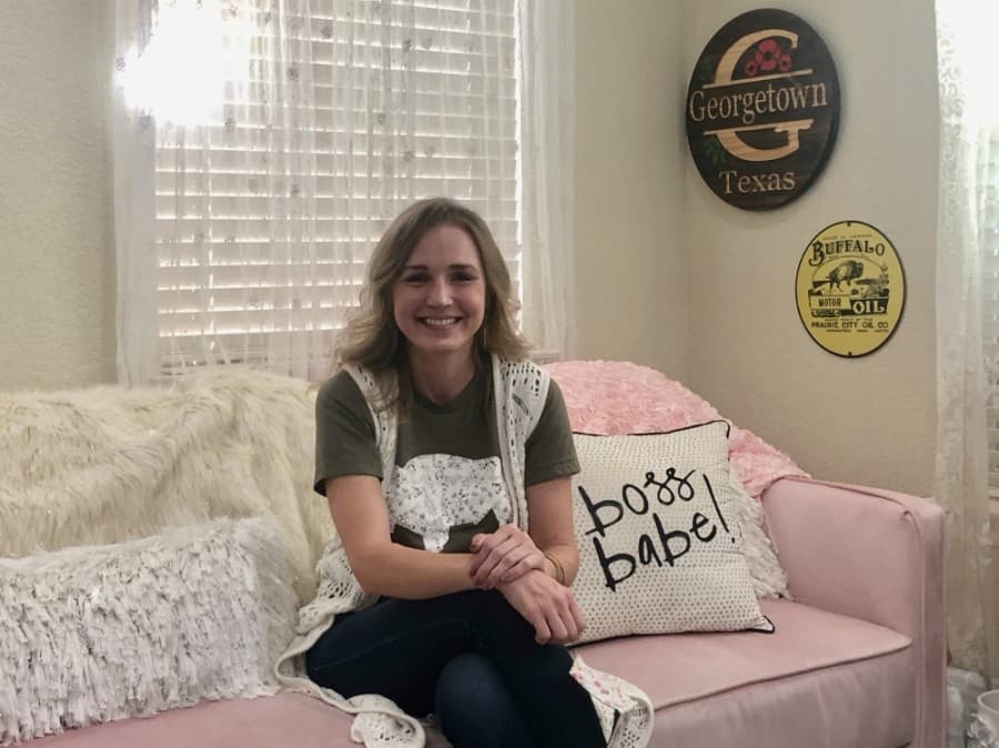Owner Kris Stevens said she never imagined she would have ended up in the retail business. (Sally Grace Holtgrieve/Community Impact Newspaper)