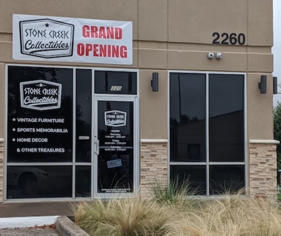 Stone Creek Collectibles now open in Flower Mound