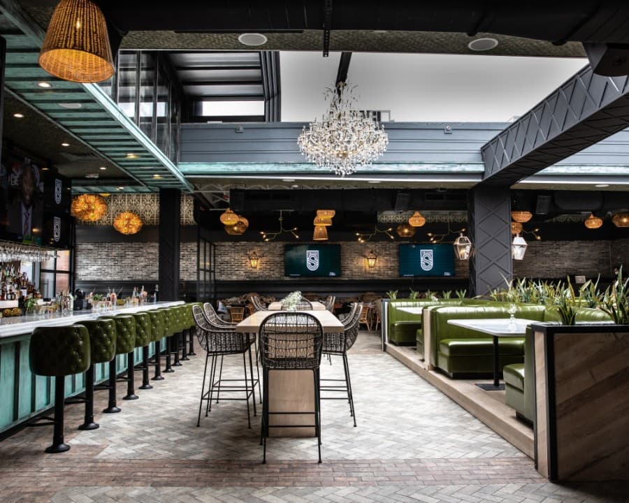 The Sporting Club brings the outdoors in with retractable roof on Washington Avenue