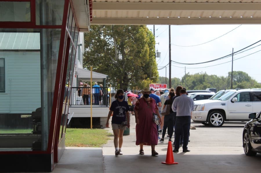 Harris County’s early-voting turnout up 23% over same time frame in 2016 general election