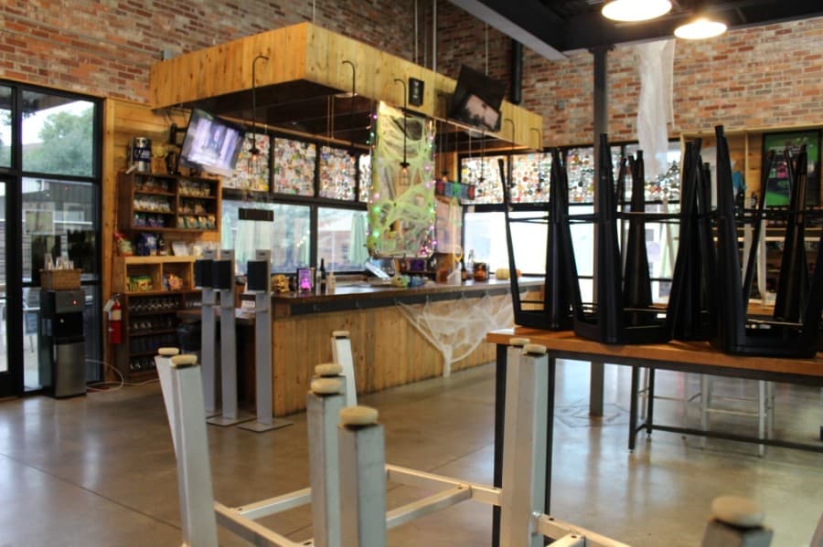 Grapevine's Hops and Stings was be able to reopen at 50% capacity starting Oct. 14 following Tarrant County Judge Glen Whitley's decision to reopen primarily alcohol-serving establishments. (Sandra Sadek/Community Impact Newspaper)