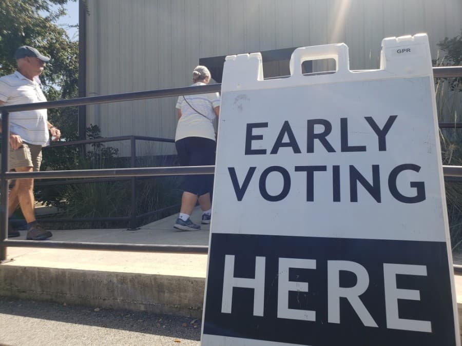 More than half of Williamson County eligible voters have cast their ballot ahead of the November election