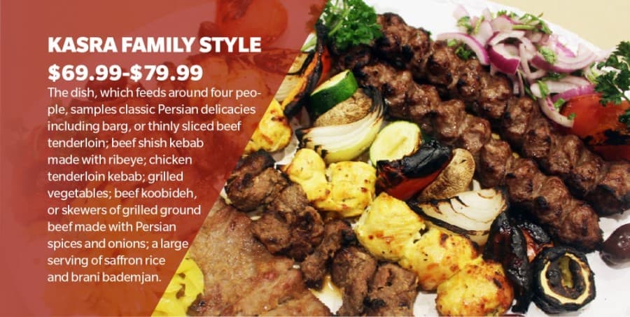 Kasra Persian Cuisine reopens in Richardson
