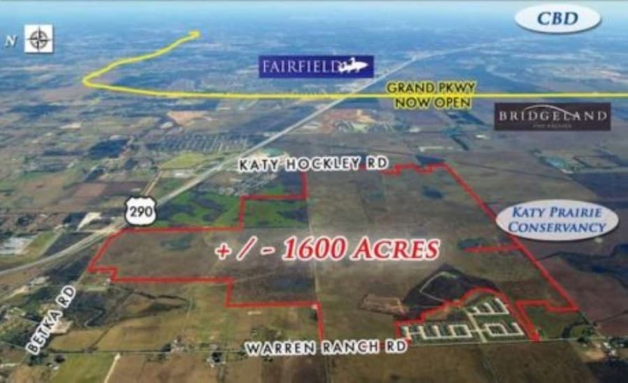 General plan approved for 1,600-acre project in far northwest Harris County
