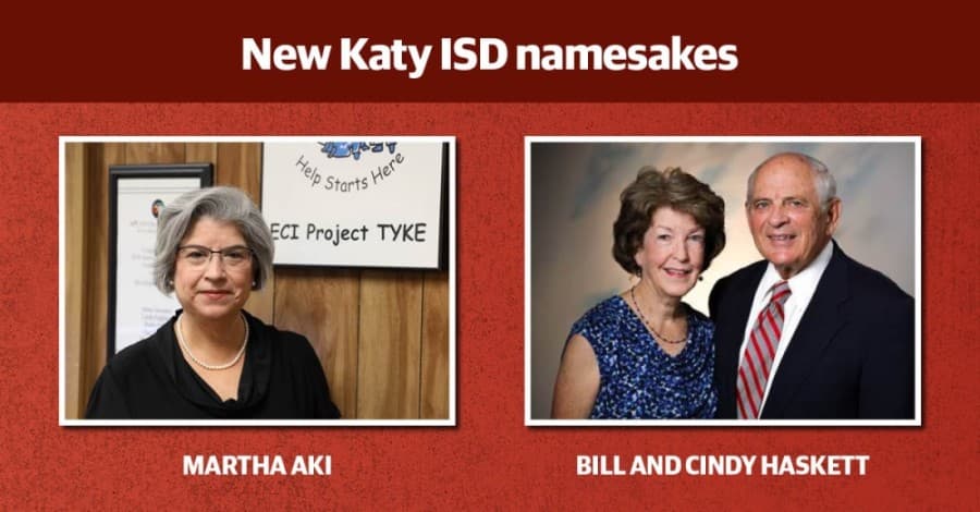 Katy ISD selects, proposes names for Junior High No. 17 and former L.D. Robinson Pavilion