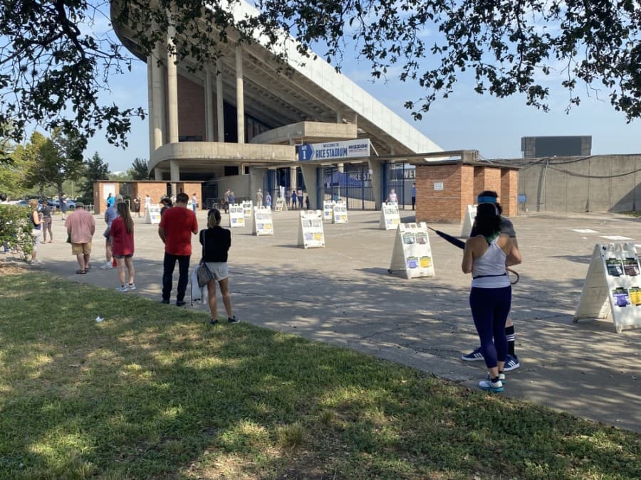 Nearly 163,000 Harris County voters have submitted mail-in ballots