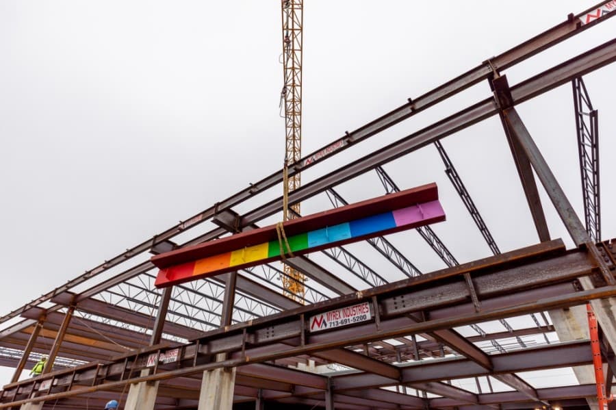 Montrose Collective construction reaches topping-out milestone