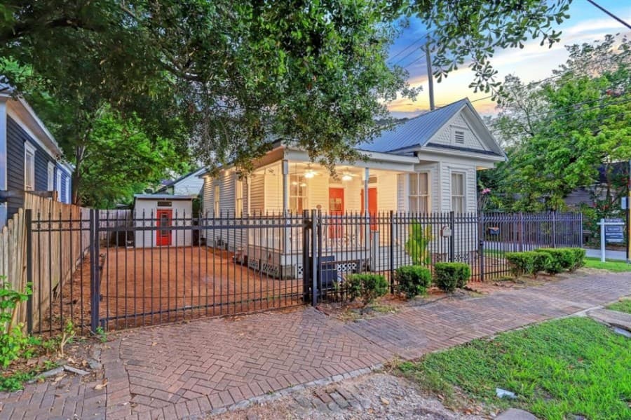 2217 Union St., Houston: The historic landmark Hermann Loock House dates back to the 1890s. 2 bed, 1 bath/1,019 sq. ft. Sold for $370,001-$420,000 on Oct. 9. (Courtesy Houston Association of Realtors)