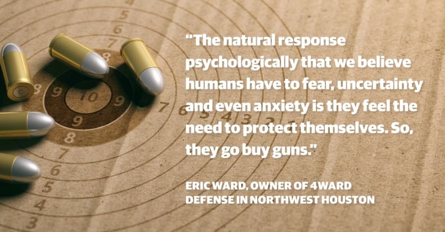 Houston firearms instructor: Gun suppliers expect continued high demand regardless of who wins presidential election