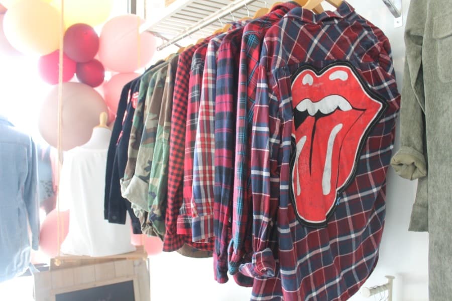 Custom-made apparel is one of the shop's signature offerings.