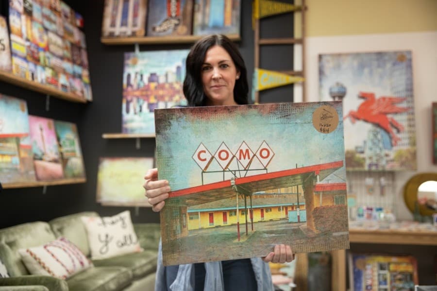 Richardson boutique Lone Chimney Mercantile features eclectic mix of art and gifts