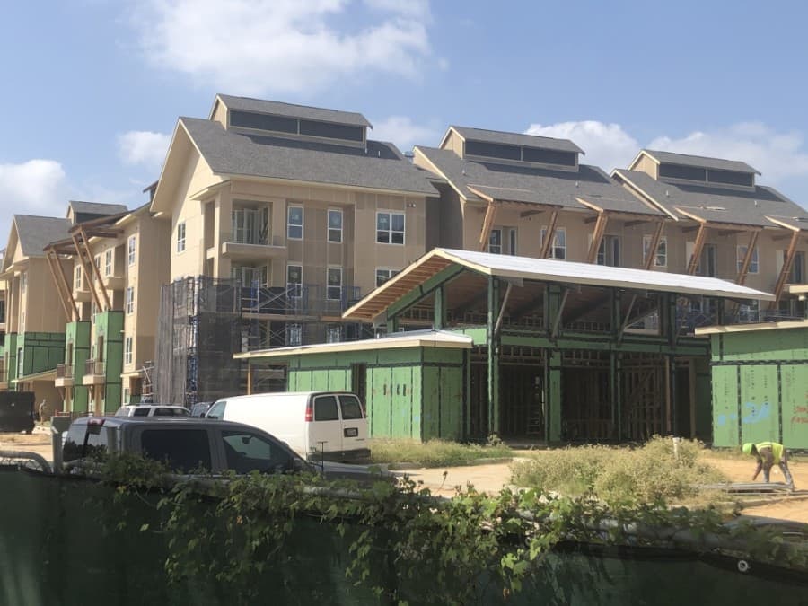 360-unit Creekside Park apartments near completion on Kuykendahl Road