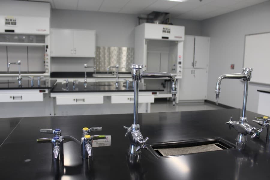 LSC-Houston North Fallbrook houses one of the first chemistry labs in the southern portion of the entire LSC System, Wright said. (Hannah Zedaker/Community Impact Newspaper) 