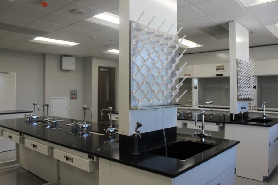 LSC-Houston North Fallbrook houses one of the first chemistry labs in the southern portion of the entire LSC System, Wright said. (Hannah Zedaker/Community Impact Newspaper) 