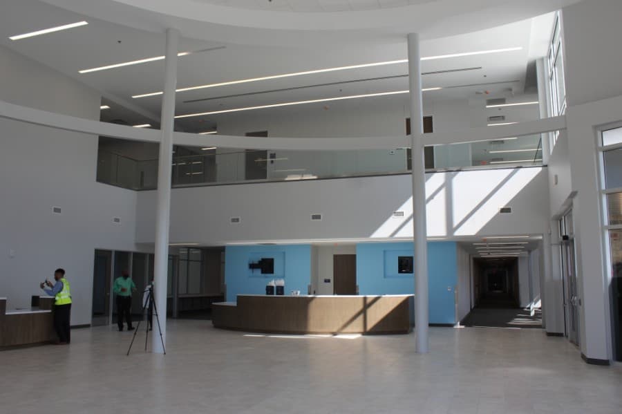 Programs offered at the campus include associate degrees in the following areas: arts; science; arts in teaching, or education; applied science and certificate I in logistics management; applied science in mobile app design; applied science and certificate II in game design; and applied science in esports. (Hannah Zedaker/Community Impact Newspaper)