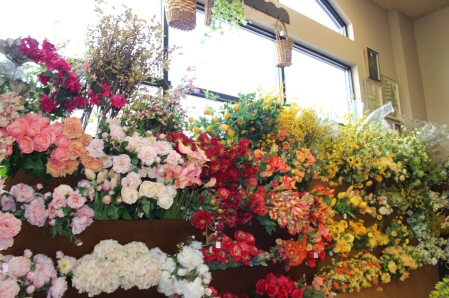 Fresh flowers, plants and Christmas trees are some of the options available in the store. (Ben Thompson/Community Impact Newspaper)