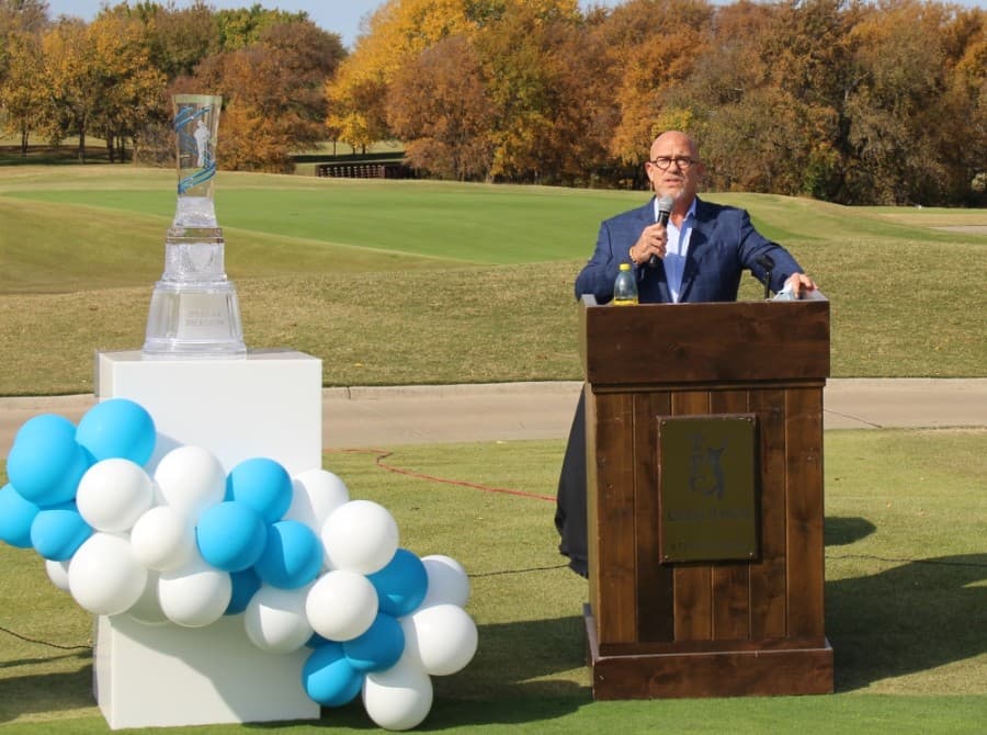David Craig, who founded TPC Craig Ranch, called the relocation of the AT&T Byron Nelson Tournament to McKinney a "dream come true." (William C. Wadsack/Community Impact Newspaper)