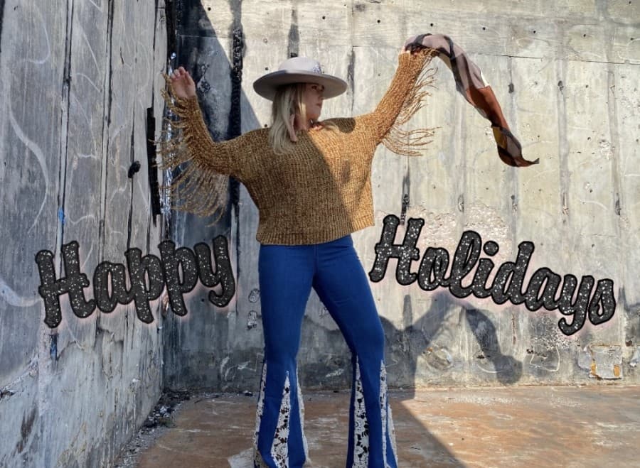 Hippie West owner India Jarvis enhances vintage pieces by adding fringe and flare. (Courtesy Hippie West)