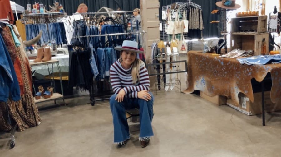 Hippie West owner India Jarvis plans to attend many more craft shows and market days in Central Texas. (Courtesy Hippie West)