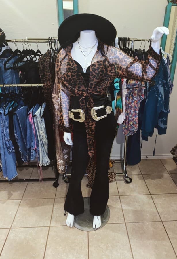 Jarvis said because she adds all the details to vintage pieces by hand, each item at Hippie West is unique. (Courtesy Hippie West)
