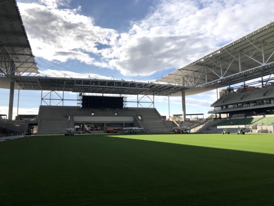 Austin FC stadium 75% complete; Major League Soccer 2021 season plans up in the air