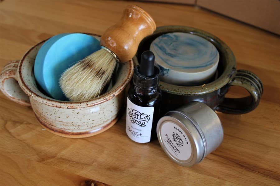 The plant-based soap maker offers beard oils, face creams and more. (Courtesy Buff City Soap)