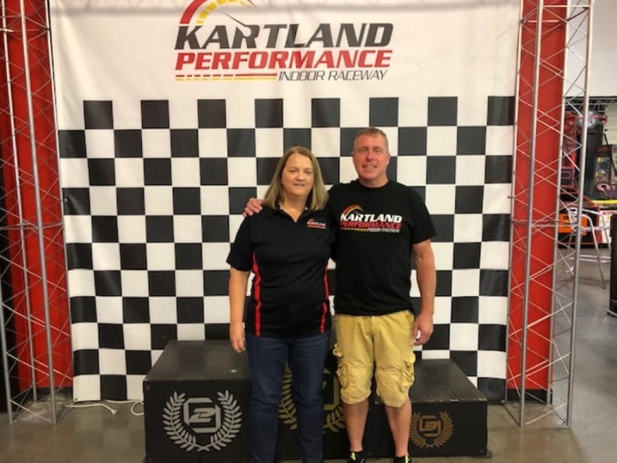 Kim and Frank Sheehy bought the Kartland Indoor Performance Raceway in February 2018. (Courtesy Kartland Indoor Performance Raceway)