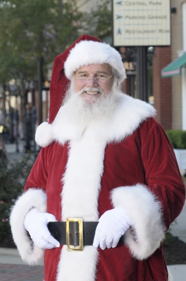 Santa will make appearances at several local sites, including Market Street. (Courtesy Market Street)