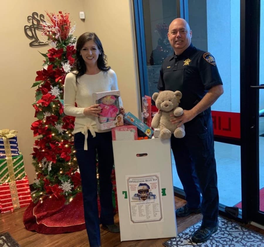 Montgomery County Sheriff's Office's Operation Blue Elf collects toys for children. (Courtesy Operation Blue Elf)