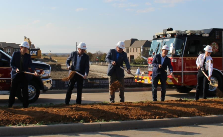 McKinney breaks ground on new fire station in Craig Ranch community