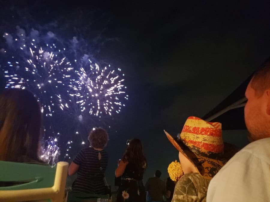 Kalahari celebrated it grand opening with a fireworks display. (Ali Linan/Community Impact Newspaper)
