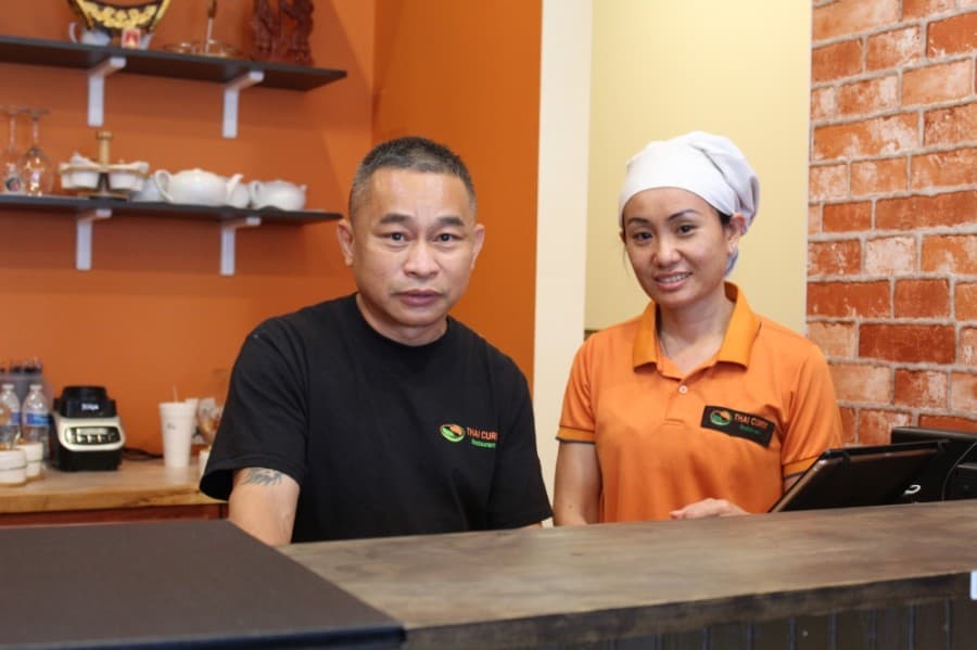 Husband and wife duo persist through pandemic with community support at Cypress Thai restaurant