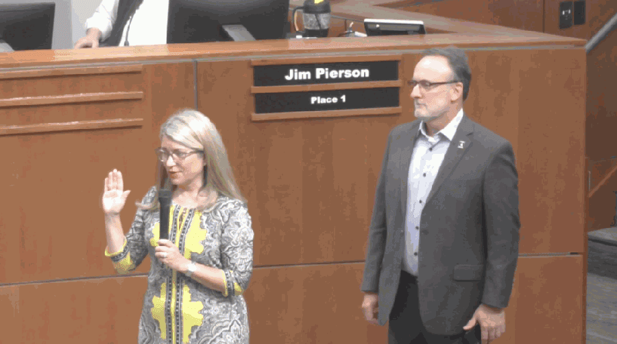 Sharma, Martin sworn in as Flower Mound council shifts further from dense residential planning