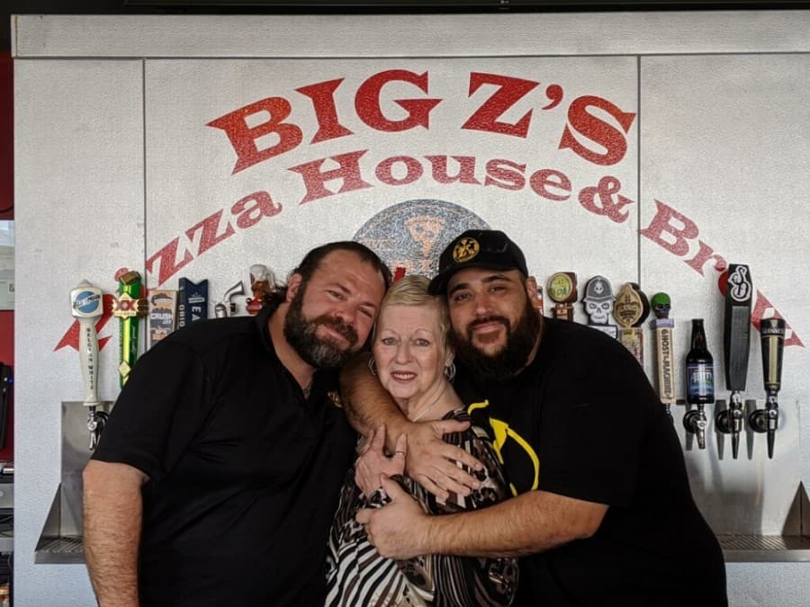 


Bob Zincoris (left) and Tony Perry (right) with their mother, Judith, who has been undergoing cancer treatment for two years. (Courtesy Bob Zincoris)