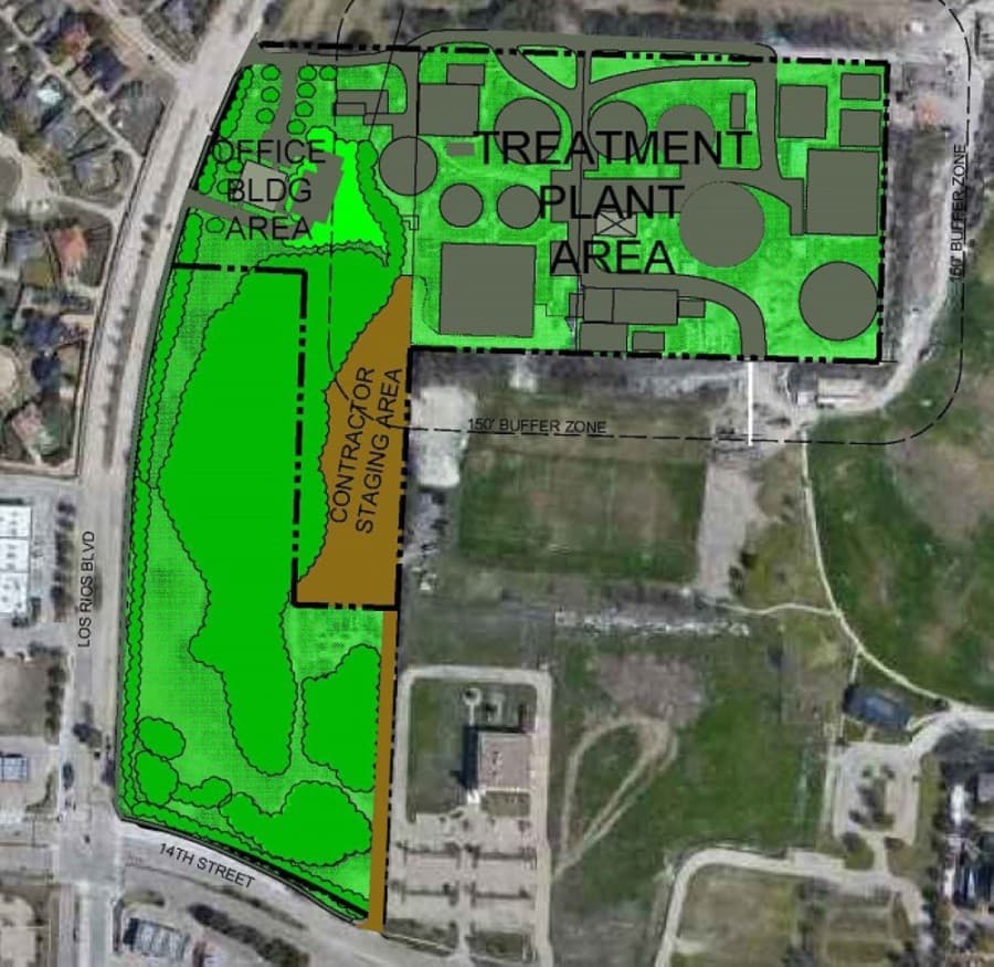 Zoning decision on administrative office, service yard for Plano's Rowlett Creek Regional Wastewater Treatment Plant delayed