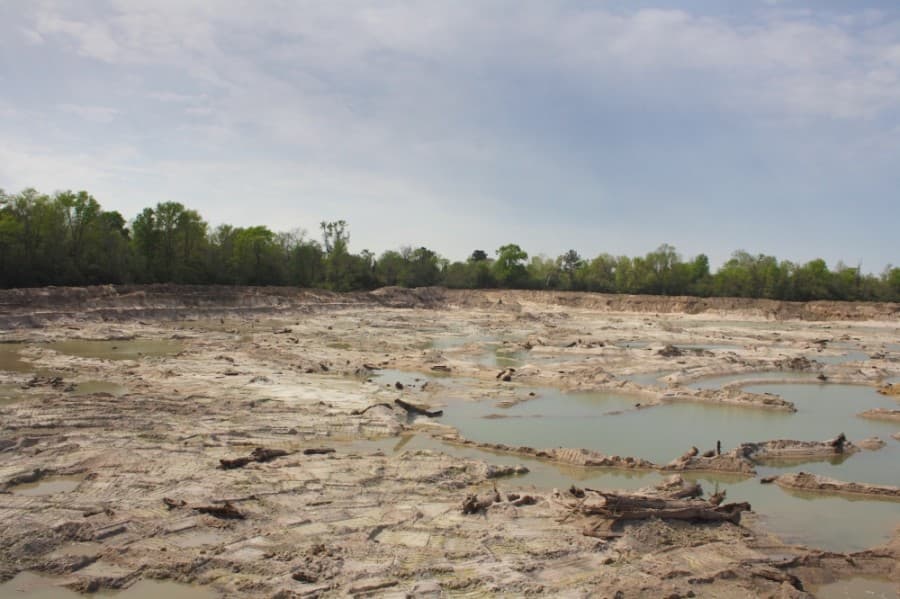 sand mining San Jacinto River APO Kingwood