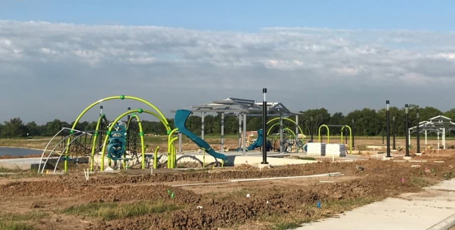 Work continues on the Ivy District