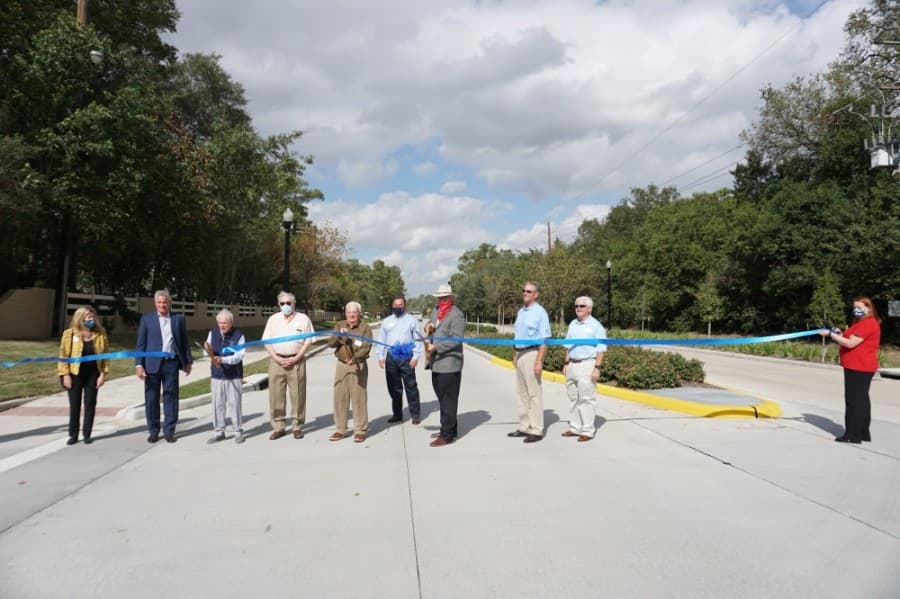 Harris County Precinct 4, Champions MUD celebrate completion of Champions Drive ahead of 2020 U.S. Women's Open Golf Tournament