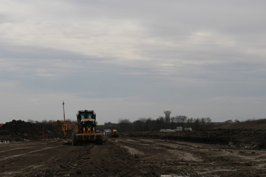 Work on the golf courses had been underway for about six months by March 2020, when this photo was taken. (William C. Wadsack/Community Impact Newspaper)