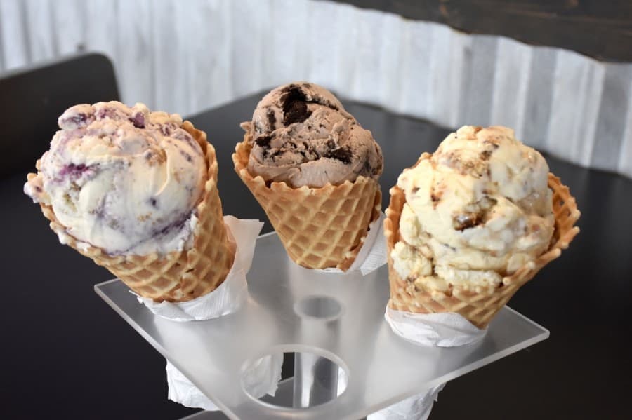 Local firefighter serves up one-of-a-kind flavors at Tongue in Cheek Ice Cream in Richardson